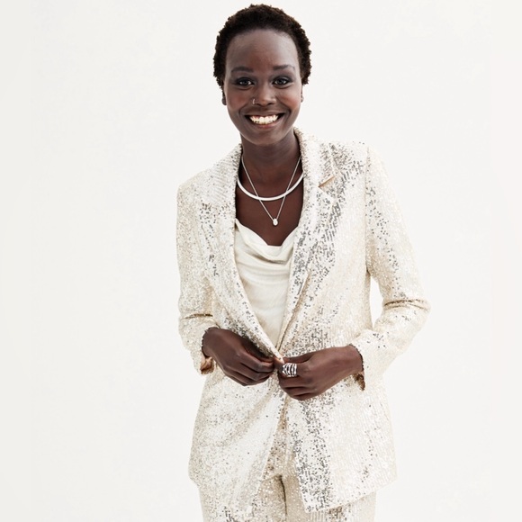 Nine West Jackets & Blazers - NWT Nine West Sequin Blazer Size XXL